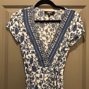 Lulus Maxi Wrap dress